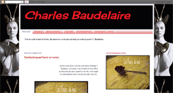 Desktop Screenshot of charlesbaudelaireifioridelmale.blogspot.com