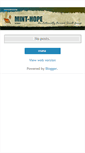 Mobile Screenshot of efsg-minthope.blogspot.com