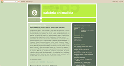 Desktop Screenshot of calabrianimalista.blogspot.com