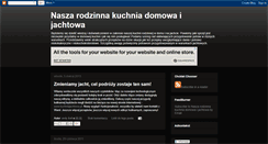 Desktop Screenshot of naszarodzinnakuchniadomowaijachtowa.blogspot.com