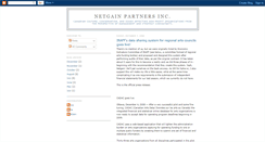 Desktop Screenshot of netgainpartners.blogspot.com