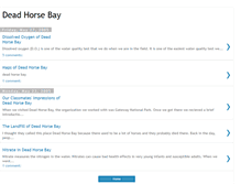 Tablet Screenshot of deadhorsebay1.blogspot.com