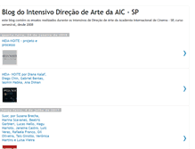 Tablet Screenshot of direcaodearteaic.blogspot.com