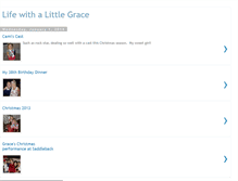 Tablet Screenshot of lifewithalittlegrace.blogspot.com