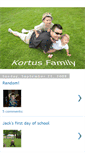 Mobile Screenshot of kortusfamily.blogspot.com