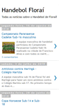 Mobile Screenshot of handebol-florai.blogspot.com
