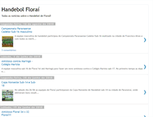 Tablet Screenshot of handebol-florai.blogspot.com