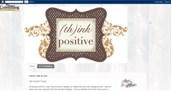 Desktop Screenshot of ink-positive.blogspot.com