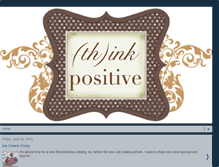 Tablet Screenshot of ink-positive.blogspot.com