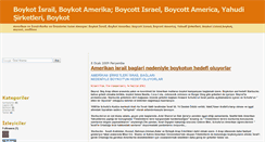 Desktop Screenshot of israiliboykot.blogspot.com