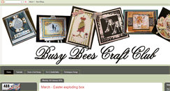 Desktop Screenshot of busybeescrafts.blogspot.com