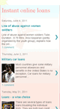 Mobile Screenshot of instantonline-loans.blogspot.com