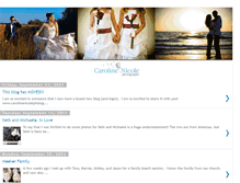 Tablet Screenshot of carolinenicolephotography.blogspot.com