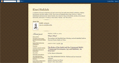 Desktop Screenshot of eineihaedah.blogspot.com