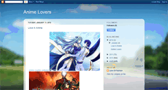 Desktop Screenshot of animelovers45.blogspot.com