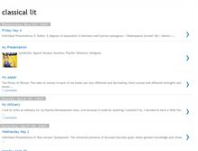 Tablet Screenshot of brittsclassylitblog.blogspot.com