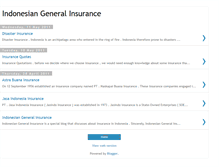 Tablet Screenshot of indonesiangeneralinsurance.blogspot.com