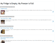 Tablet Screenshot of emptyfridgefullfreezer.blogspot.com