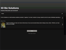 Tablet Screenshot of 3dbizsolutions.blogspot.com