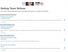 Tablet Screenshot of desktoptowerdefense.blogspot.com