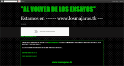 Desktop Screenshot of losmajaras.blogspot.com