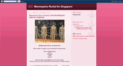 Desktop Screenshot of mannequinguru.blogspot.com