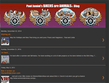 Tablet Screenshot of bikersareanimals.blogspot.com