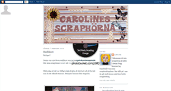 Desktop Screenshot of caroline-scrap.blogspot.com