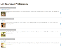 Tablet Screenshot of lorisparkman.blogspot.com