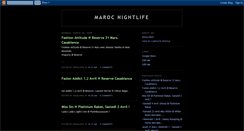 Desktop Screenshot of marocnightlife.blogspot.com