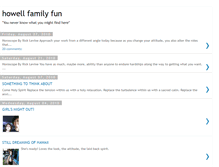 Tablet Screenshot of howellfamilyfun.blogspot.com