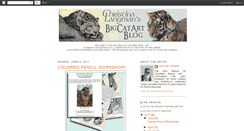 Desktop Screenshot of bigcatart.blogspot.com