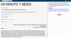 Desktop Screenshot of minutoymedio.blogspot.com