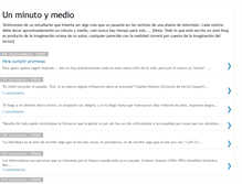 Tablet Screenshot of minutoymedio.blogspot.com