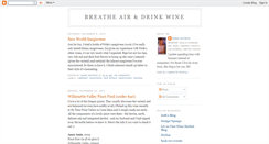 Desktop Screenshot of breatheairanddrinkwine.blogspot.com
