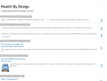 Tablet Screenshot of healthdesigner.blogspot.com