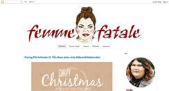 Desktop Screenshot of femmefatalexsabina.blogspot.com
