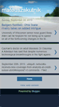Mobile Screenshot of mateuszskutnik.blogspot.com