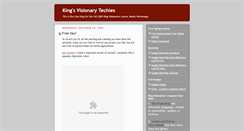 Desktop Screenshot of kingvisiontech.blogspot.com