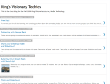 Tablet Screenshot of kingvisiontech.blogspot.com