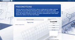 Desktop Screenshot of jornalpsiconoticias.blogspot.com