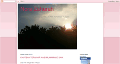 Desktop Screenshot of norazaharah.blogspot.com