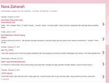 Tablet Screenshot of norazaharah.blogspot.com