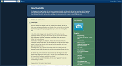 Desktop Screenshot of godkatolik.blogspot.com