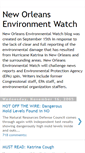 Mobile Screenshot of neworleansenviro.blogspot.com