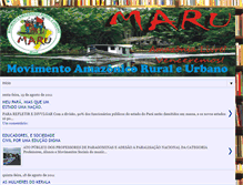 Tablet Screenshot of maru-amazonia.blogspot.com