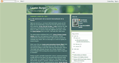 Desktop Screenshot of laurenburger.blogspot.com