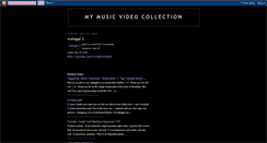 Desktop Screenshot of musicvideo8888.blogspot.com