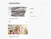 Tablet Screenshot of csizmaralicia.blogspot.com