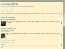 Tablet Screenshot of motovespa150gs.blogspot.com